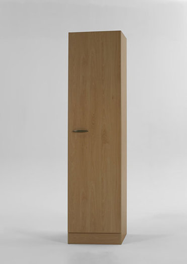 Hoge kast Klassiek 60 Beuken met planken (BxH) 50cm x 206,8 - KitchenetteOnline