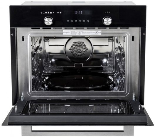 De Kamer klant Kom langs om het te weten Combi inbouw magnetron-oven Exquisit EBM4543 RAI-855 - KitchenetteOnline