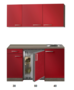 Kitchenette-Rood-Hoogglans-120cm-HRG-5395